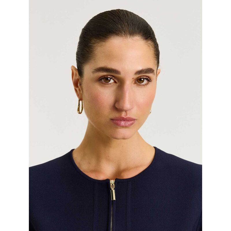 Veronika Maine Zip Front Milano Jacket image number 2